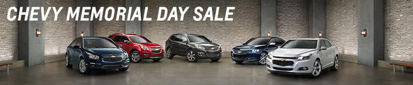 Chevy Memorial Day Sale